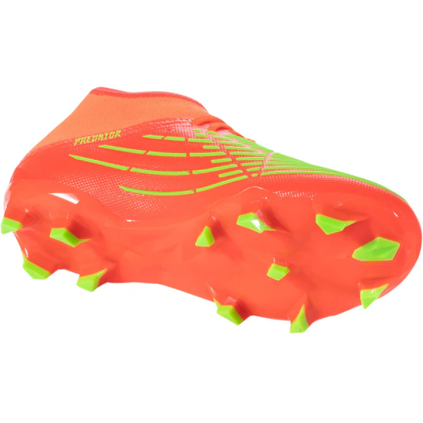 adidas Predator Edge.2 Firm Ground Soccer Cleats (Solar Red/Team Solar Yellow) - PersonalJerseys
