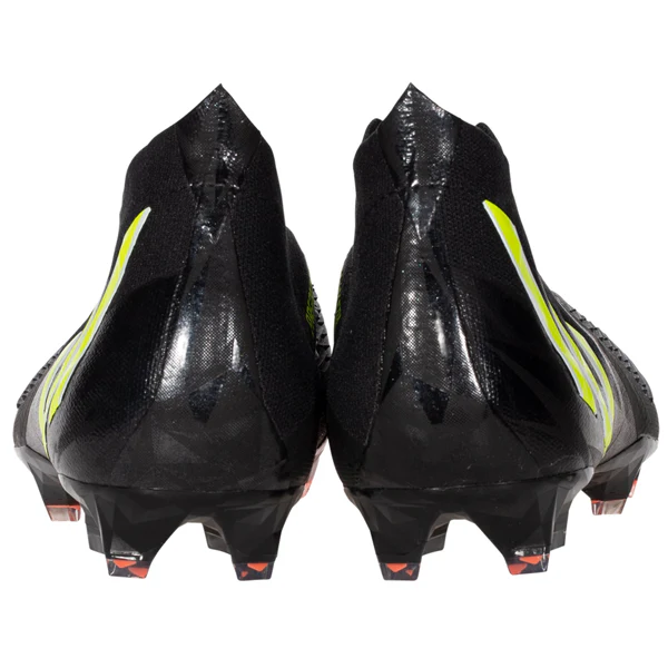 adidas Predator Edge+ Firm Ground Soccer Cleats (Core Black/Team Solar Yellow) - PersonalJerseys