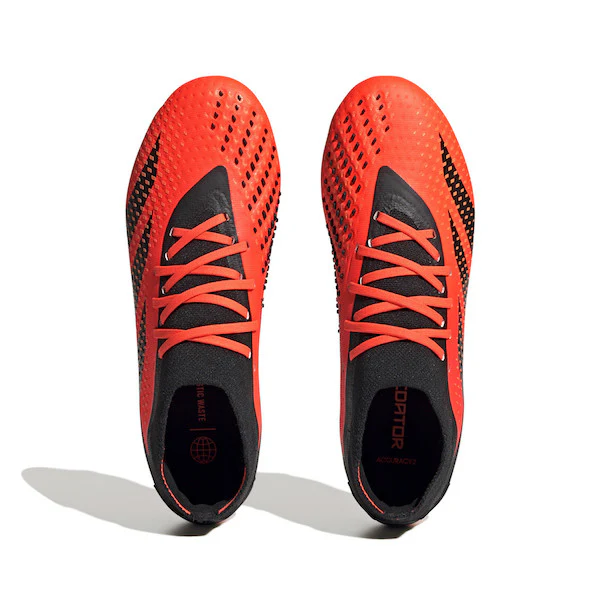 Adidas Predator Accuracy.2 Firm Ground Soccer Cleats (Team Solar Orange/Black) - PersonalJerseys