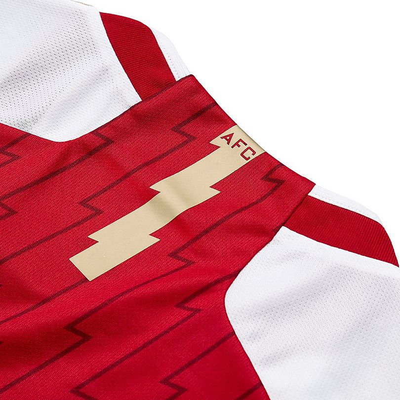adidas Arsenal Martin ØDEGAARD Home Jersey 23/24 w/ EPL + No Room For Racism Patch (Better Scarlet/White) - PersonalJerseys