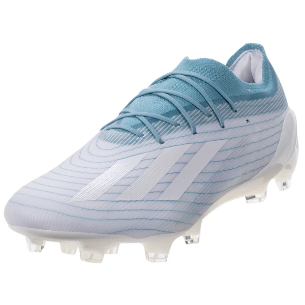 adidas X Speedportal.1 Firm Ground Soccer Cleats (Preloved Blue/White) - PersonalJerseys