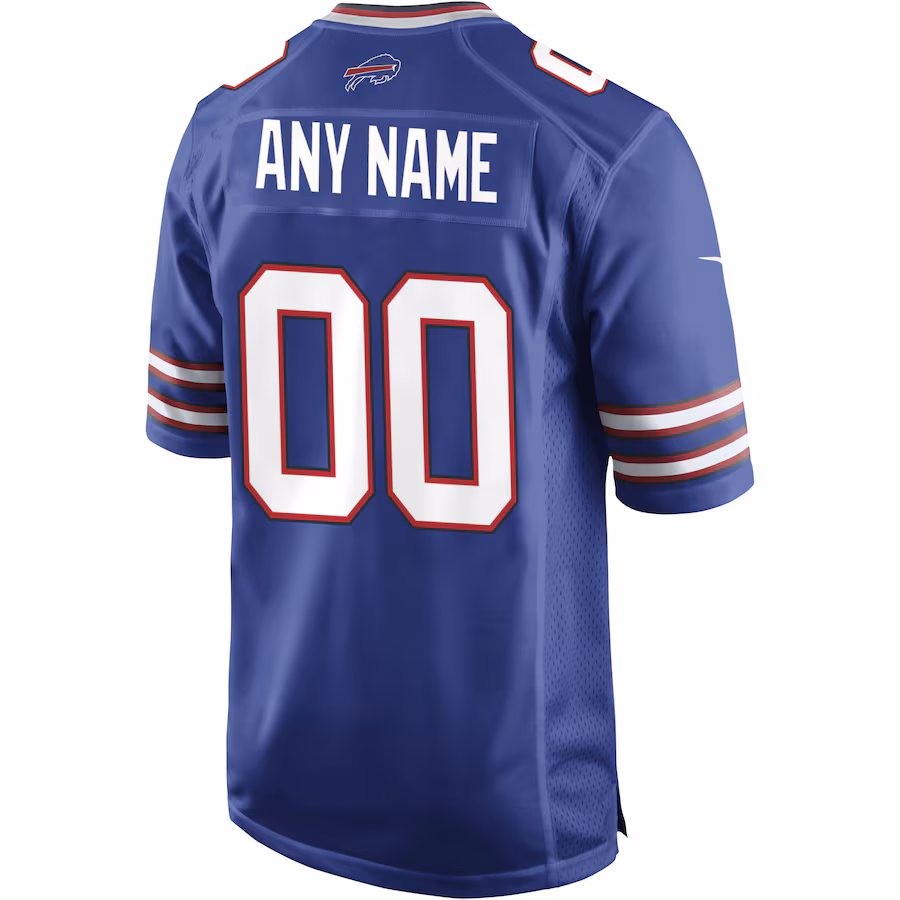 Buffalo Bills Nike Custom Game Jersey - Royal - PersonalJerseys