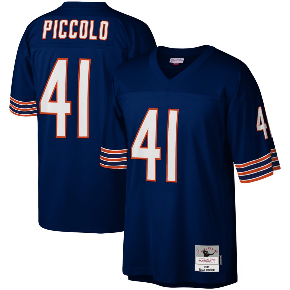 Brian Piccolo Chicago Bears Mitchell & Ness Legacy Replica Jersey - Navy - PersonalJerseys