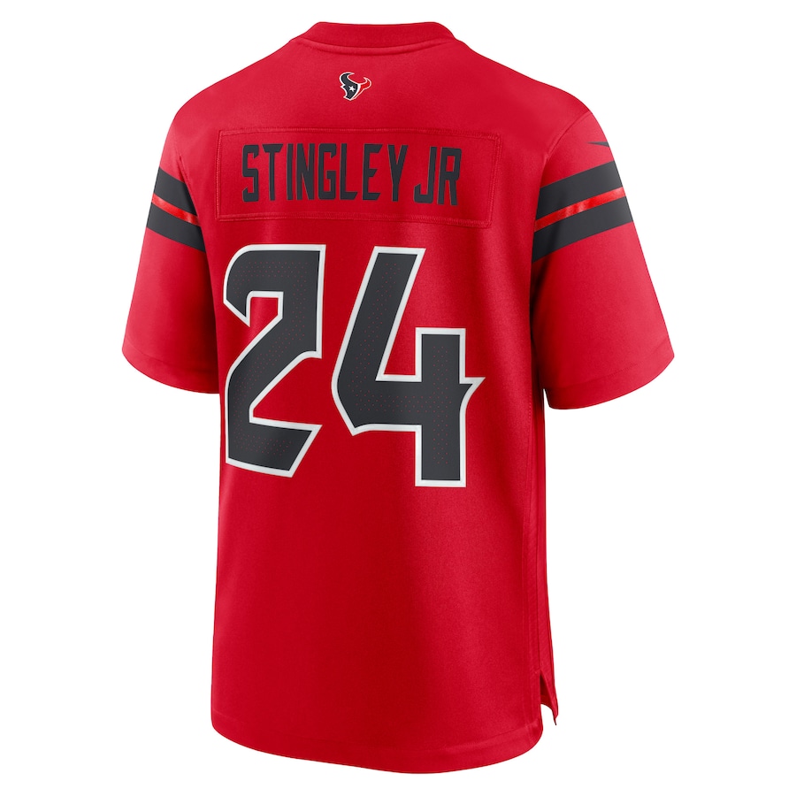 Derek Stingley Jr. Houston Texans Nike Alternate Game Jersey - Red - PersonalJerseys