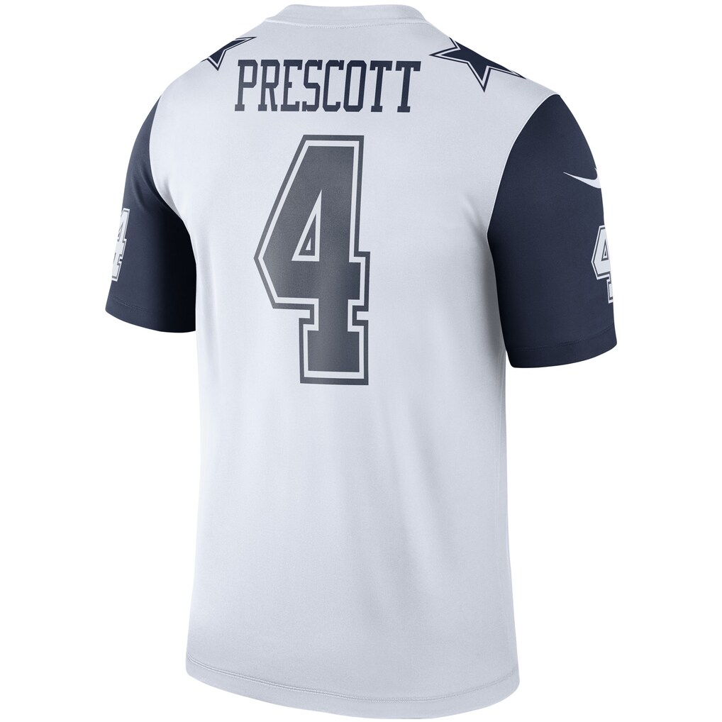 Dak Prescott Dallas Cowboys Nike Legend Player Performance Top - White - PersonalJerseys