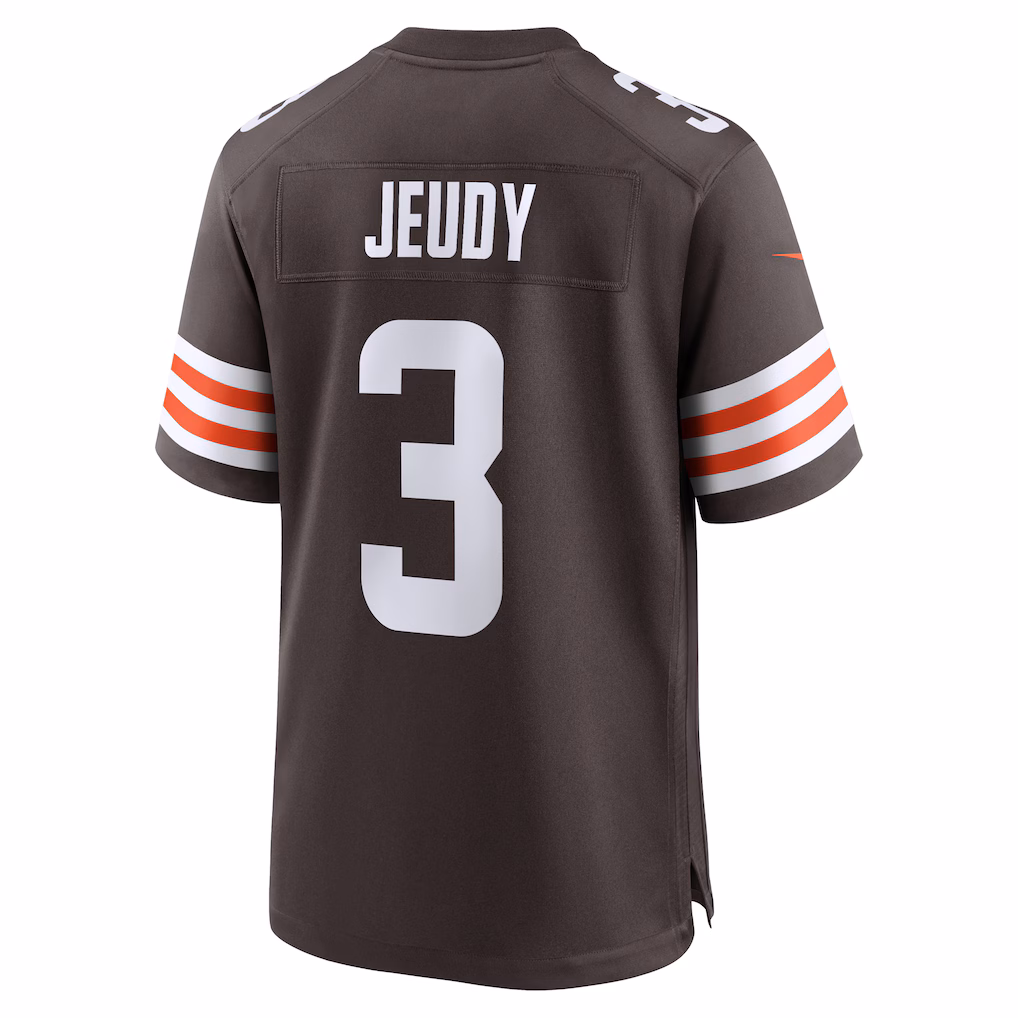 Jerry Jeudy Cleveland Browns Nike Game Jersey - Brown - PersonalJerseys