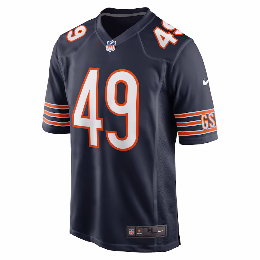 Tremaine Edmunds Chicago Bears Nike Game Player Jersey - Navy - PersonalJerseys