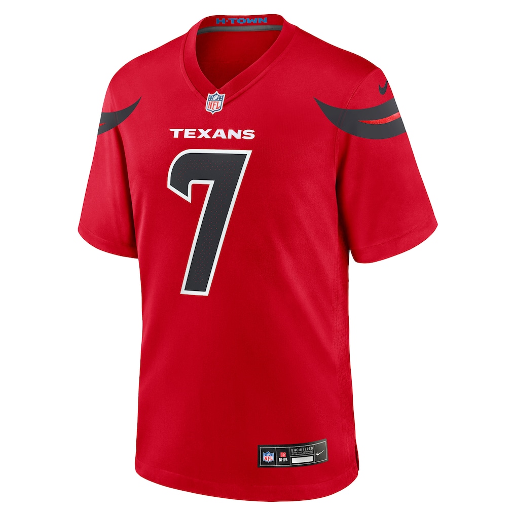 C.J. Stroud Houston Texans Nike Alternate Game Jersey - Red - PersonalJerseys