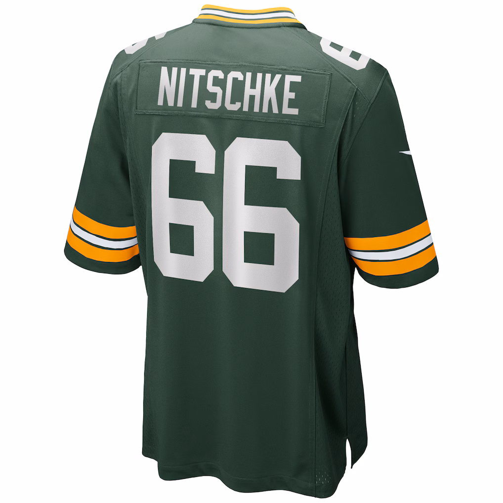 Ray Nitschke Green Bay Packers Nike Game Retired Player Jersey - Green - PersonalJerseys