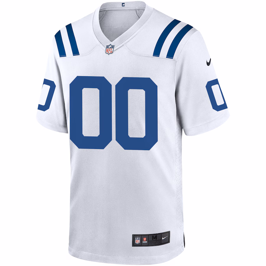 Indianapolis Colts Nike Custom Game Jersey - White - PersonalJerseys