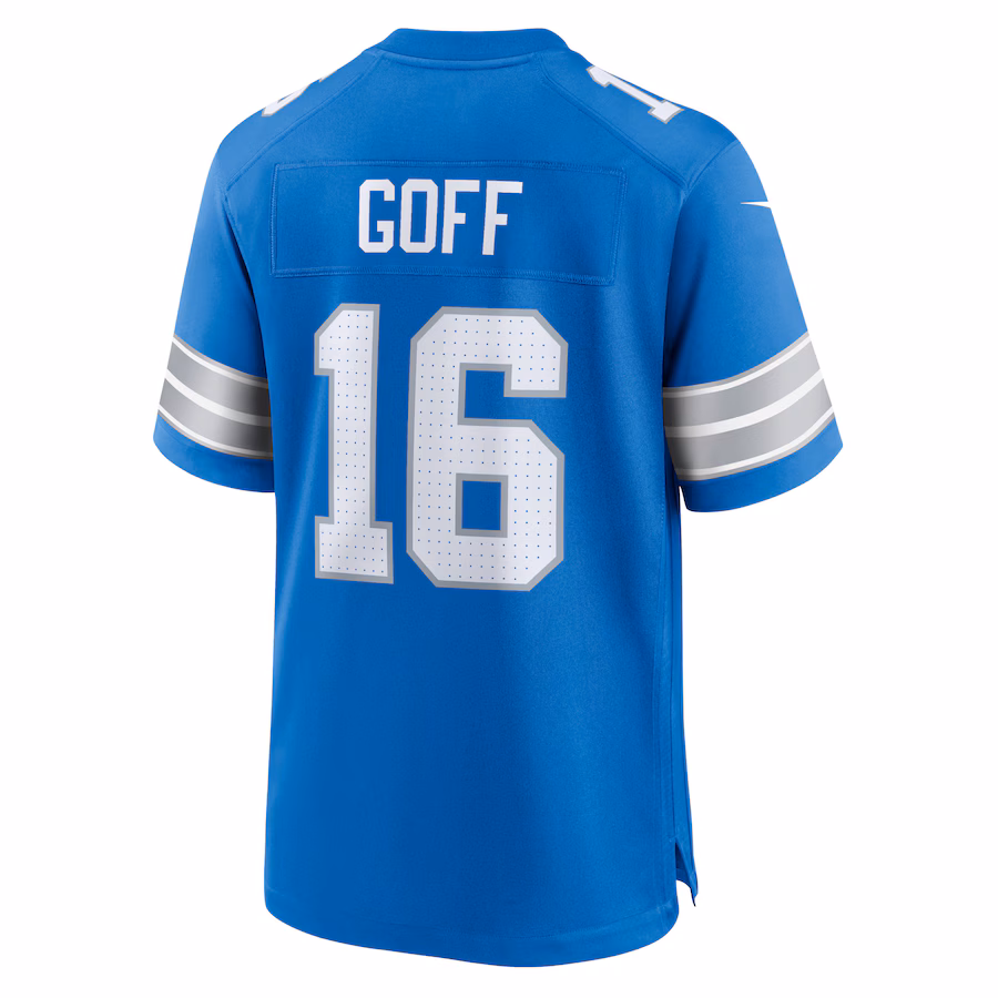 Jared Goff Detroit Lions Nike Game Jersey - Blue - PersonalJerseys