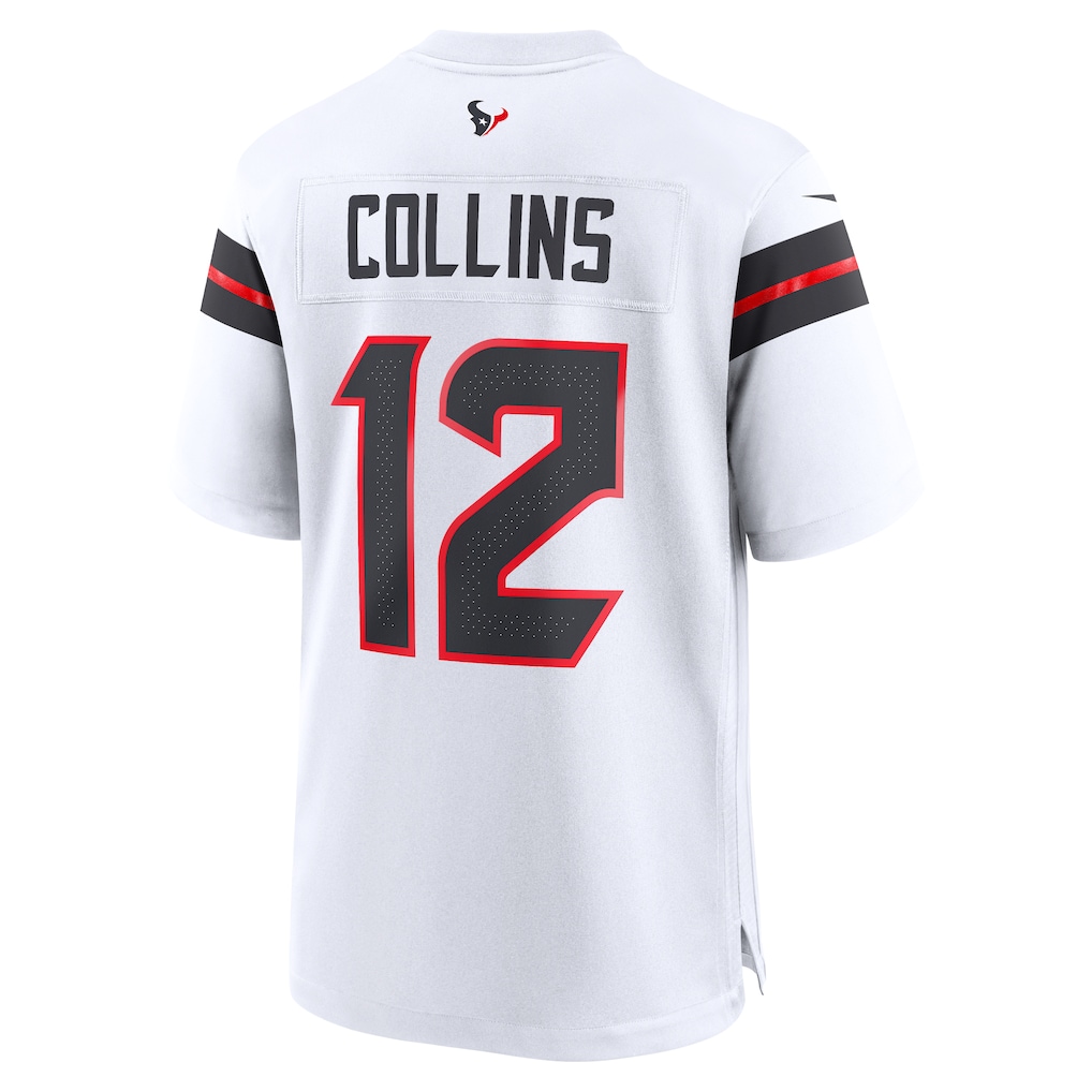 Nico Collins Houston Texans Nike Game Jersey - White - PersonalJerseys