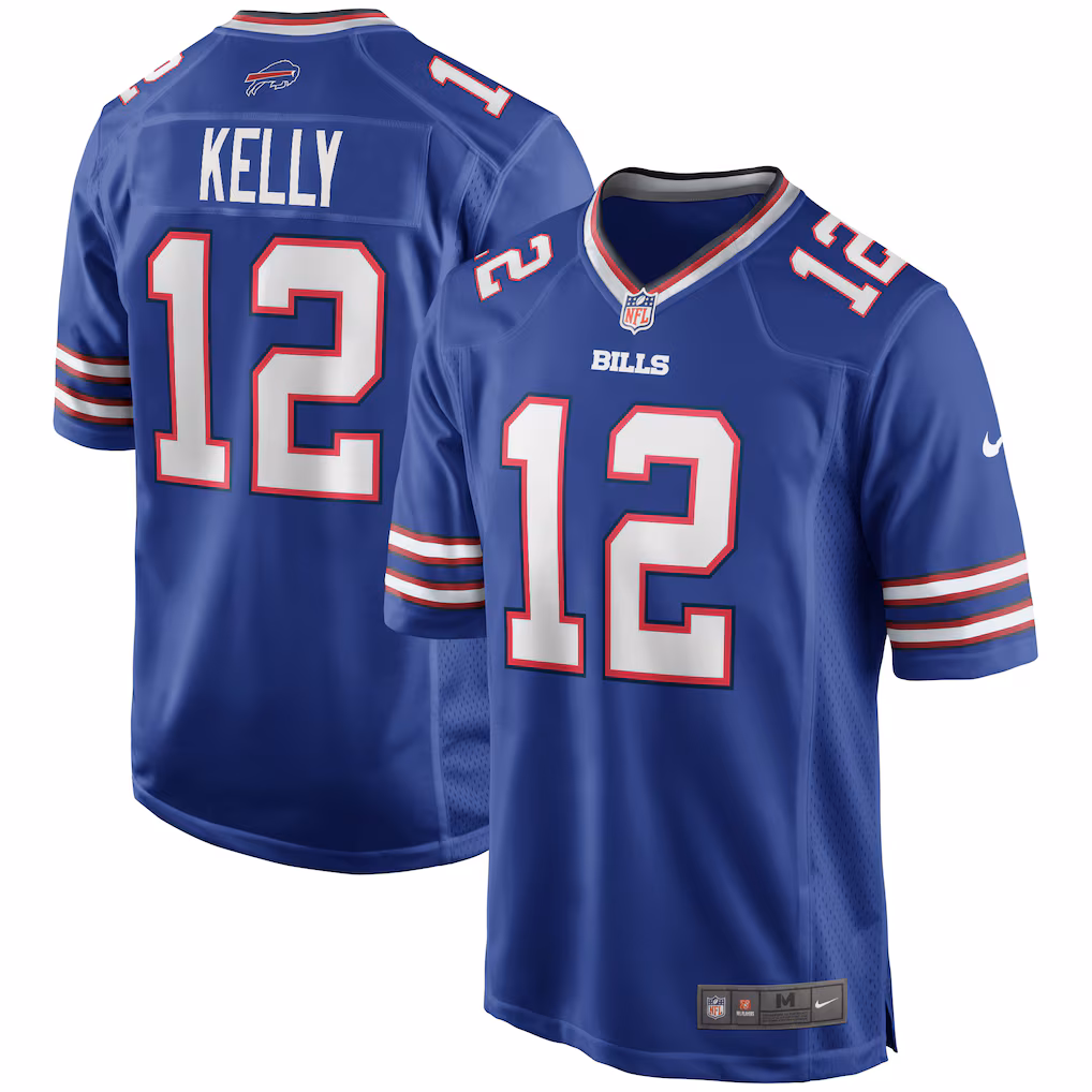 Jim Kelly Buffalo Bills Nike Game Retired Player Jersey - Royal - PersonalJerseys