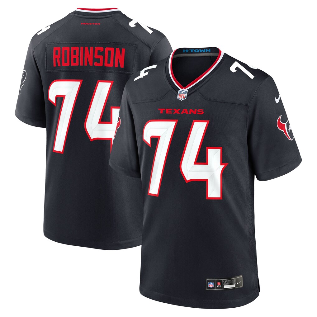 Cam Robinson Houston Texans Nike Team Game Jersey - Navy - PersonalJerseys