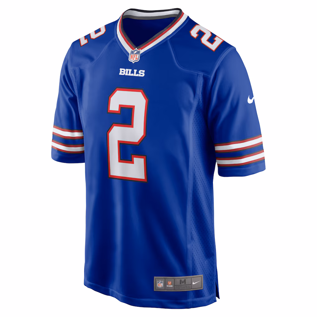 Tyler Bass Buffalo Bills Nike Game Player Jersey - Royal - PersonalJerseys