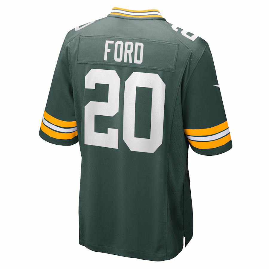 Rudy Ford Green Bay Packers Nike Game Player Jersey - Green - PersonalJerseys