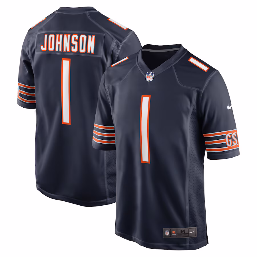 Jaylon Johnson Chicago Bears Nike Game Jersey - Navy - PersonalJerseys