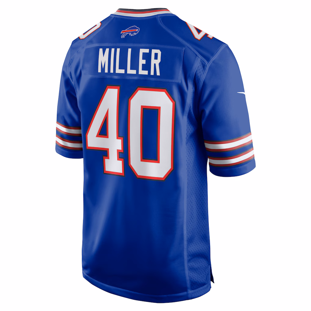 Von Miller Buffalo Bills Nike Game Jersey - Royal - PersonalJerseys