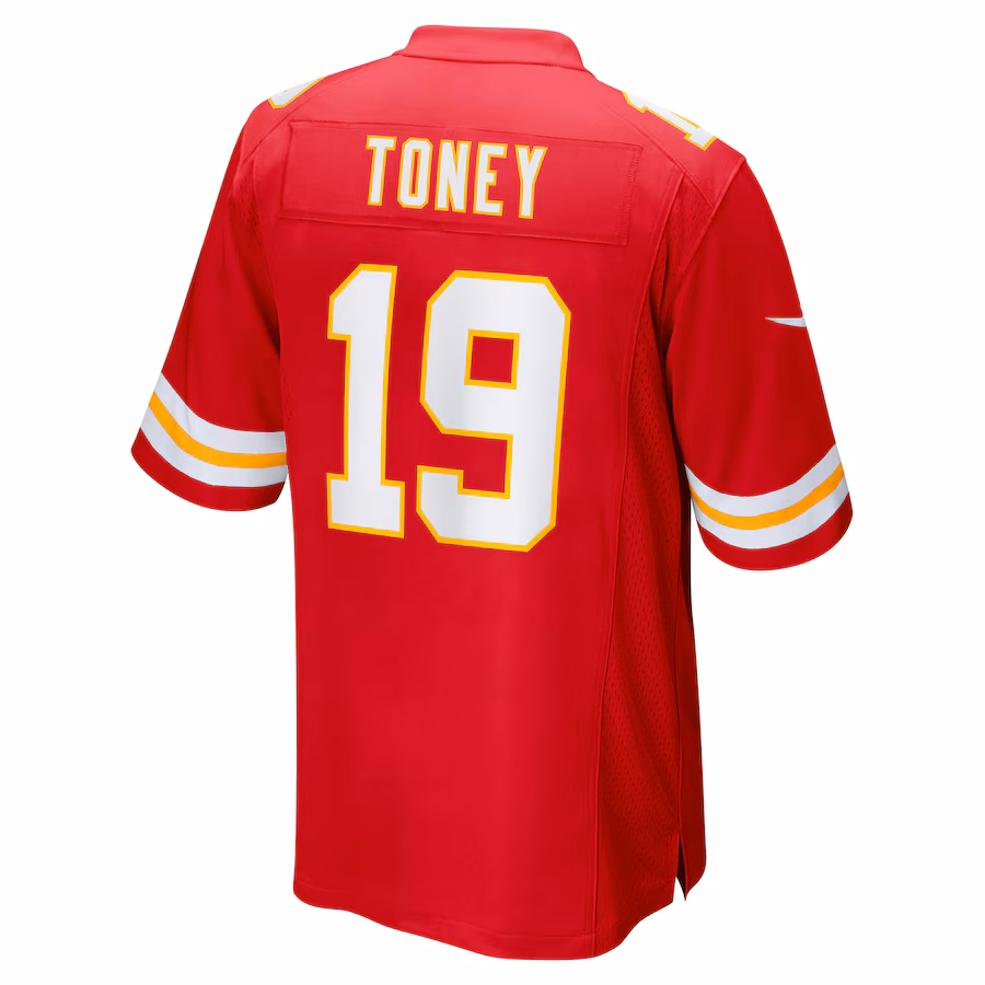 Kadarius Toney Kansas City Chiefs Nike Game Player Jersey - Red - PersonalJerseys