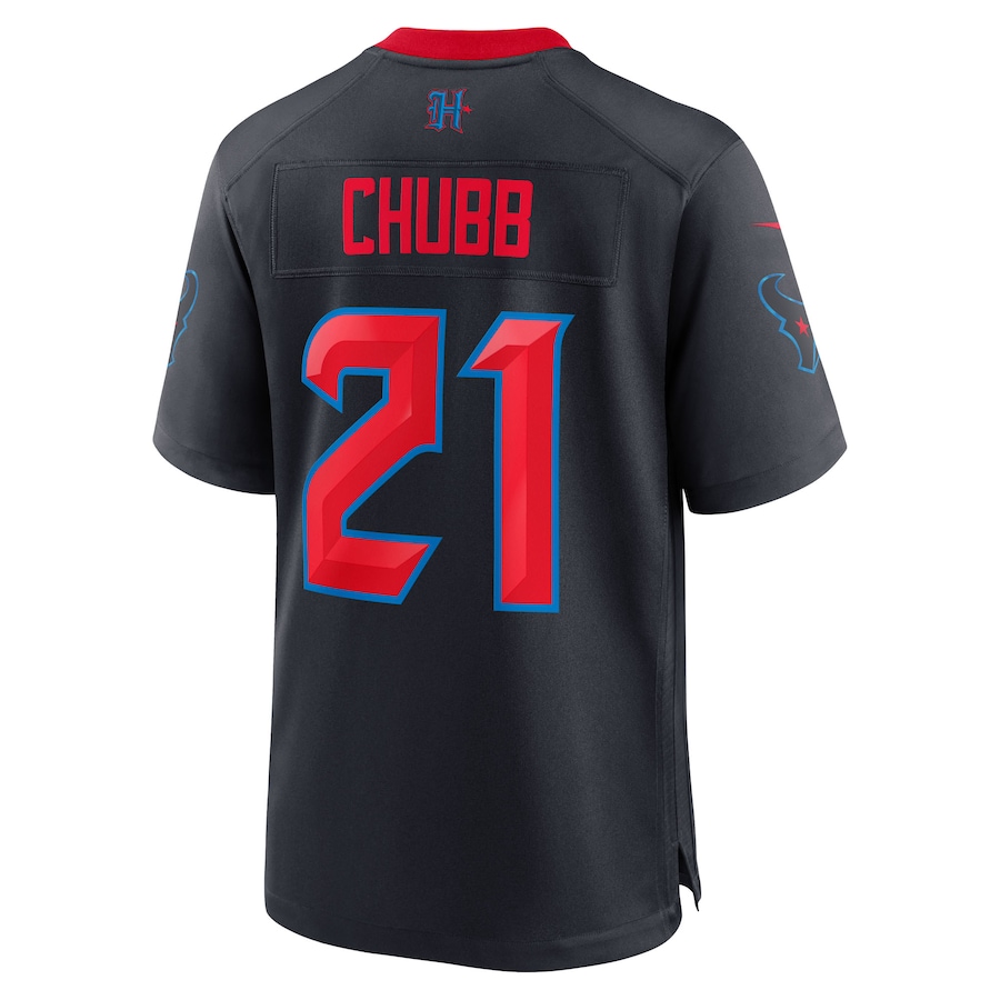 Nick Chubb Houston Texans Nike Alternate 2 Game Jersey - Navy - PersonalJerseys