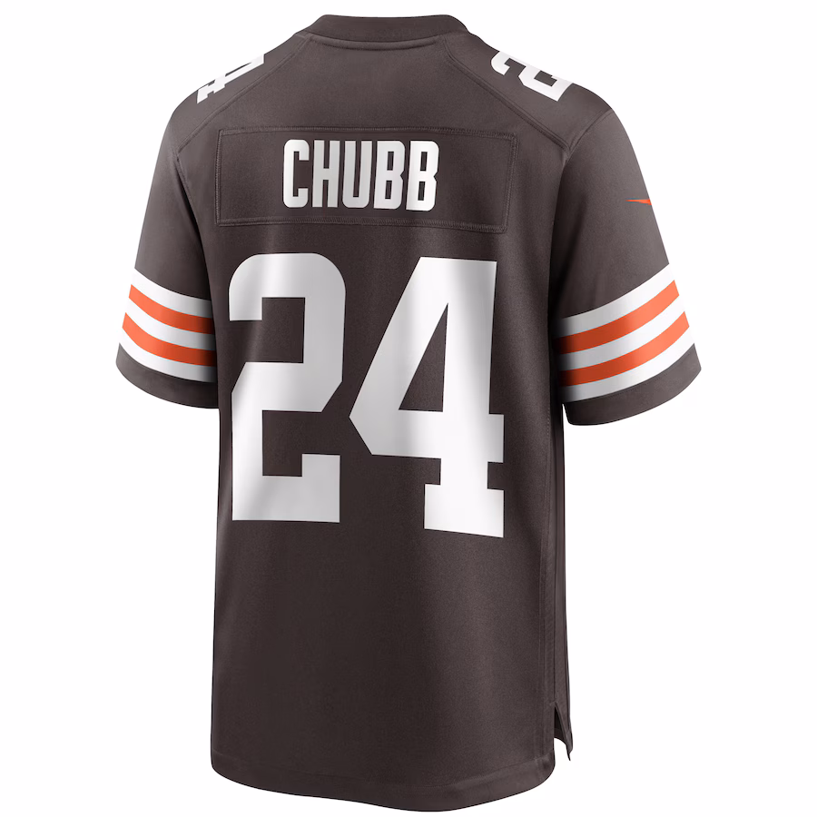 Nick Chubb Cleveland Browns Nike Player Game Jersey - Brown - PersonalJerseys
