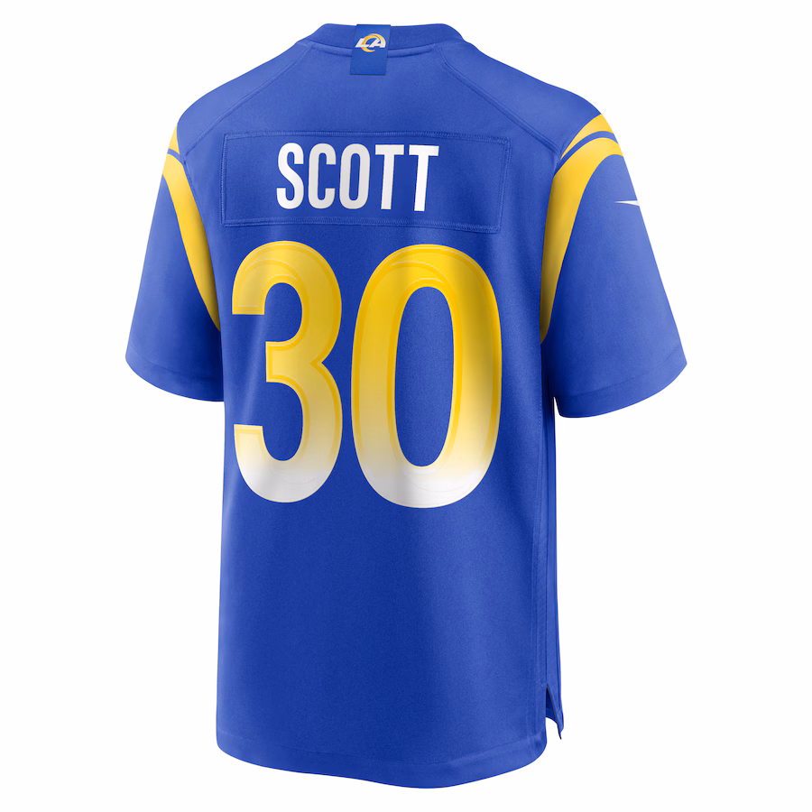 Boston Scott Los Angeles Rams Nike Game Jersey - Royal - PersonalJerseys