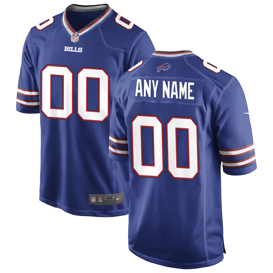 Buffalo Bills Nike Custom Game Jersey - Royal - PersonalJerseys