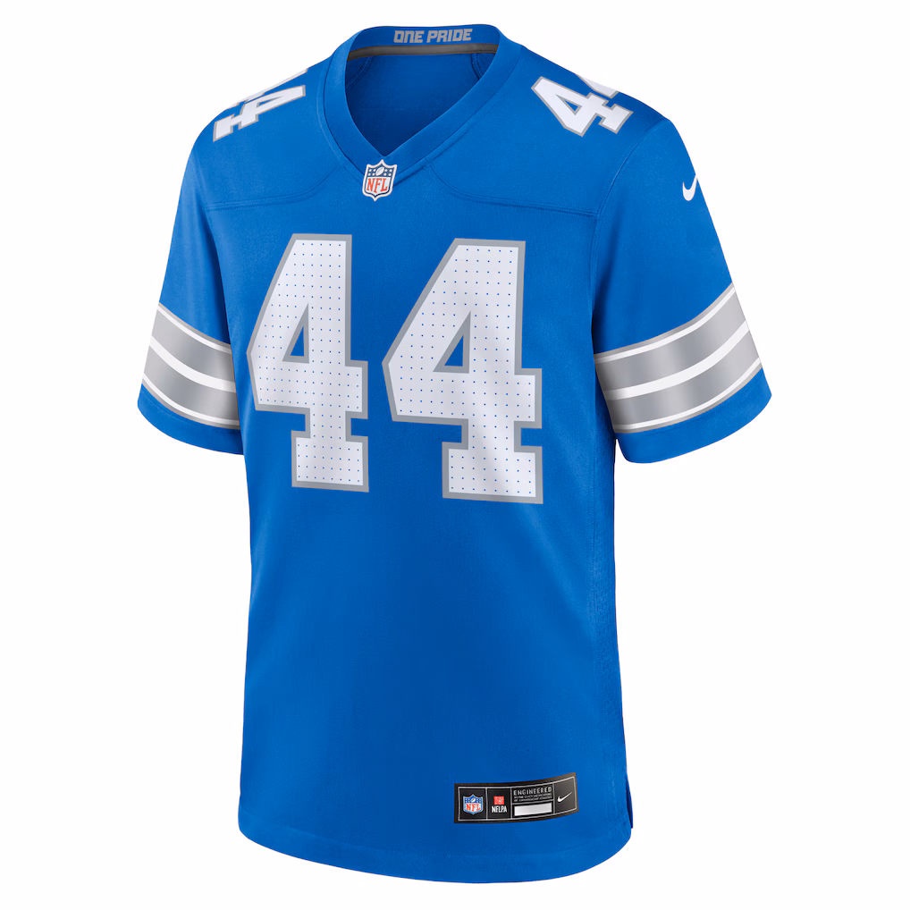 Malcolm Rodriguez Detroit Lions Nike Game Jersey - Blue - PersonalJerseys