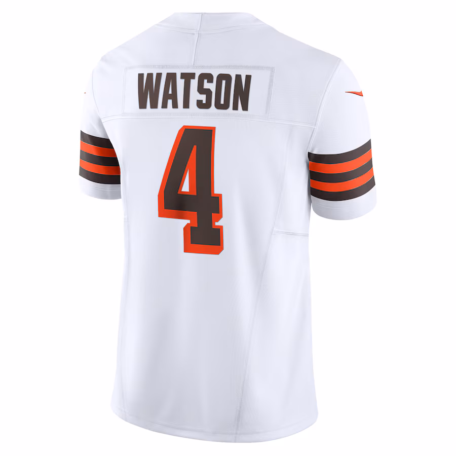 Deshaun Watson Cleveland Browns Nike Vapor F.U.S.E. Limited Jersey - White - PersonalJerseys