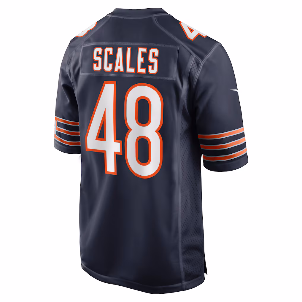 Patrick Scales Chicago Bears Nike Game Jersey - Navy - PersonalJerseys