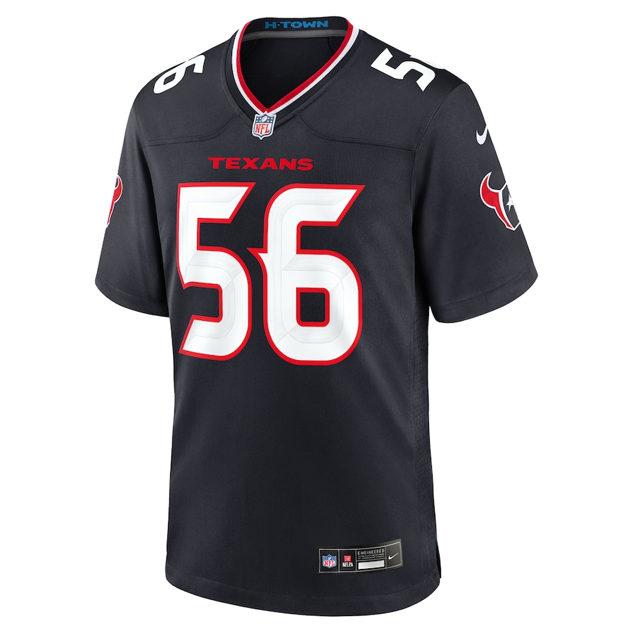 Jamal Hill Houston Texans Nike Team Game Jersey - Navy - PersonalJerseys