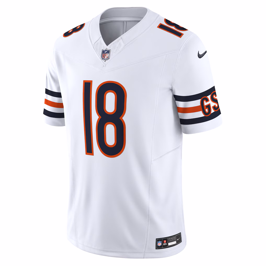 Caleb Williams Chicago Bears Nike Vapor F.U.S.E. Limited Jersey - White - PersonalJerseys