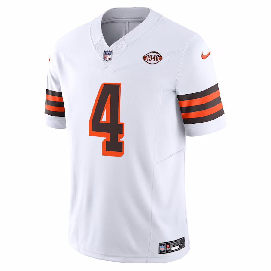 Deshaun Watson Cleveland Browns Nike Vapor F.U.S.E. Limited Jersey - White - PersonalJerseys