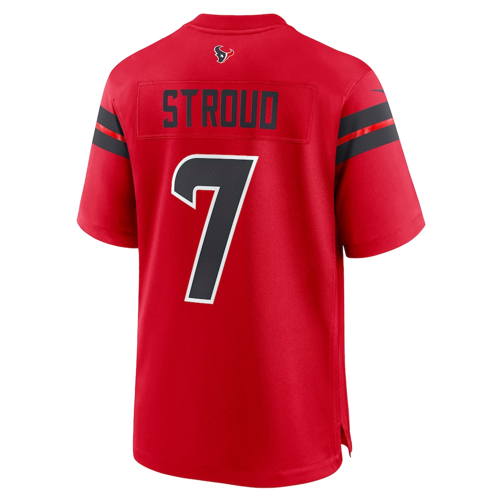 C.J. Stroud Houston Texans Nike Alternate Game Jersey - Red - PersonalJerseys