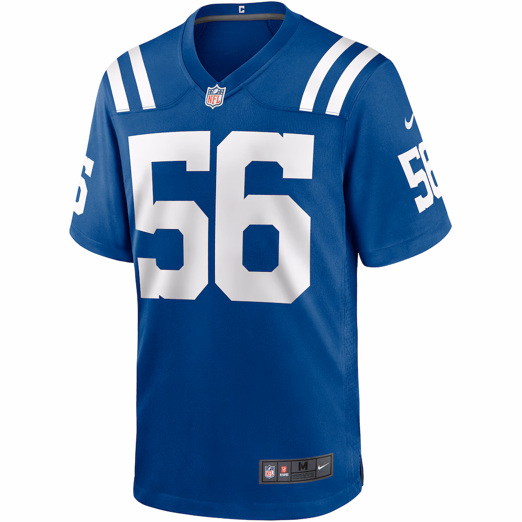 Quenton Nelson Indianapolis Colts Nike Player Game Jersey - Royal - PersonalJerseys