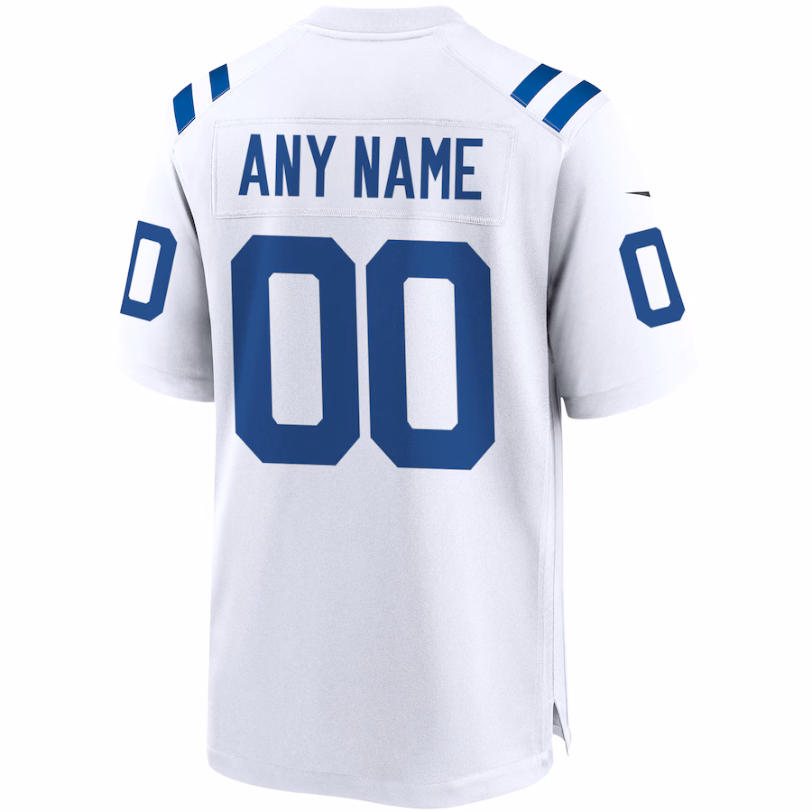 Indianapolis Colts Nike Custom Game Jersey - White - PersonalJerseys