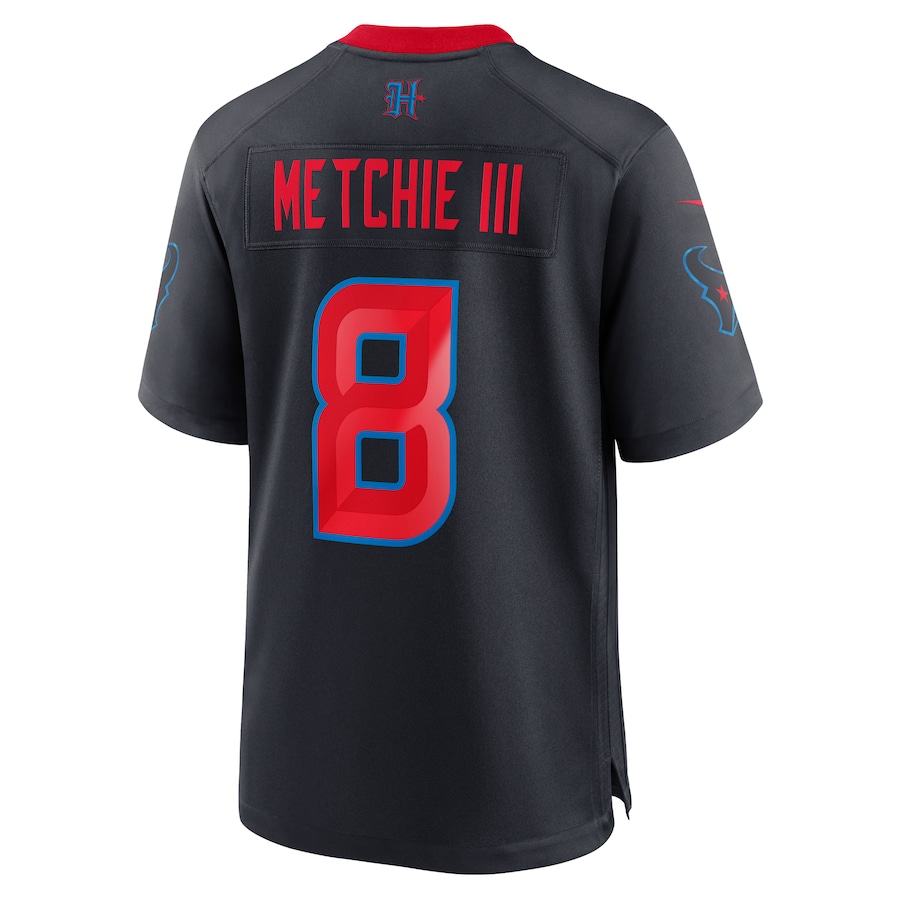 John Metchie Iii Houston Texans Nike 2Nd Alternate Game Jersey - Navy - PersonalJerseys