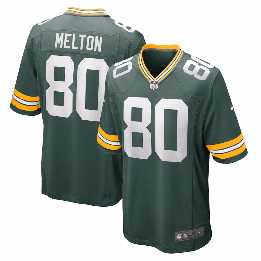 Bo Melton Green Bay Packers Nike Home Game Player Jersey - Green - PersonalJerseys