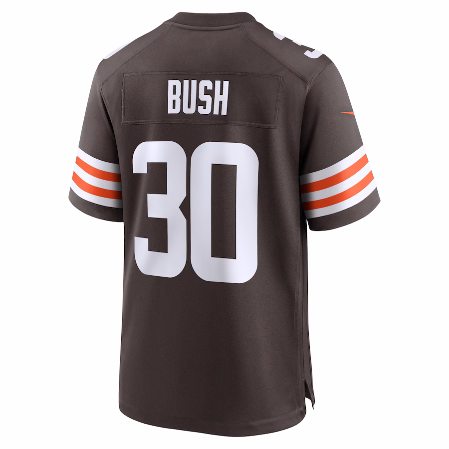 Devin Bush Cleveland Browns Nike Game Jersey - Brown - PersonalJerseys