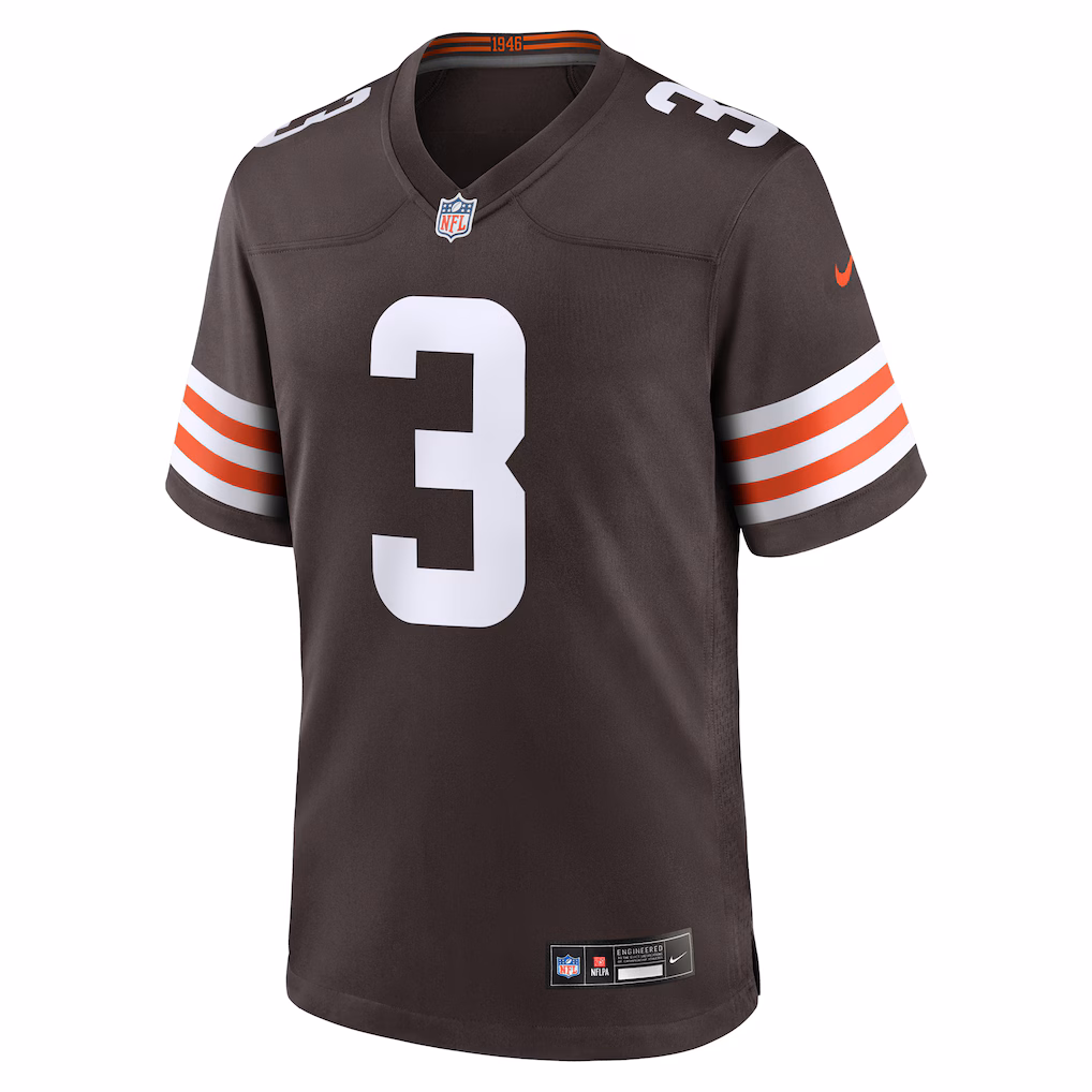 Jerry Jeudy Cleveland Browns Nike Game Jersey - Brown - PersonalJerseys