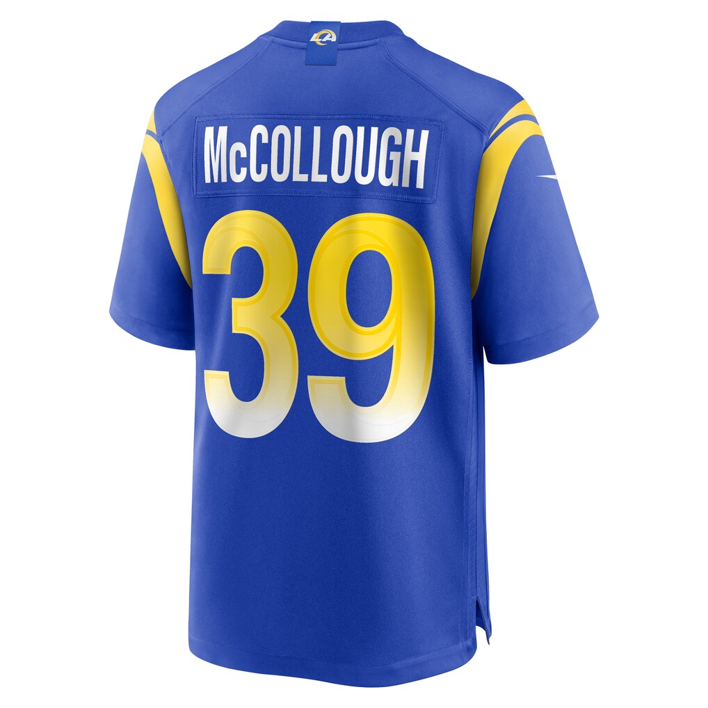 Jaylen Mccollough Los Angeles Rams Nike Game Jersey - Royal - PersonalJerseys