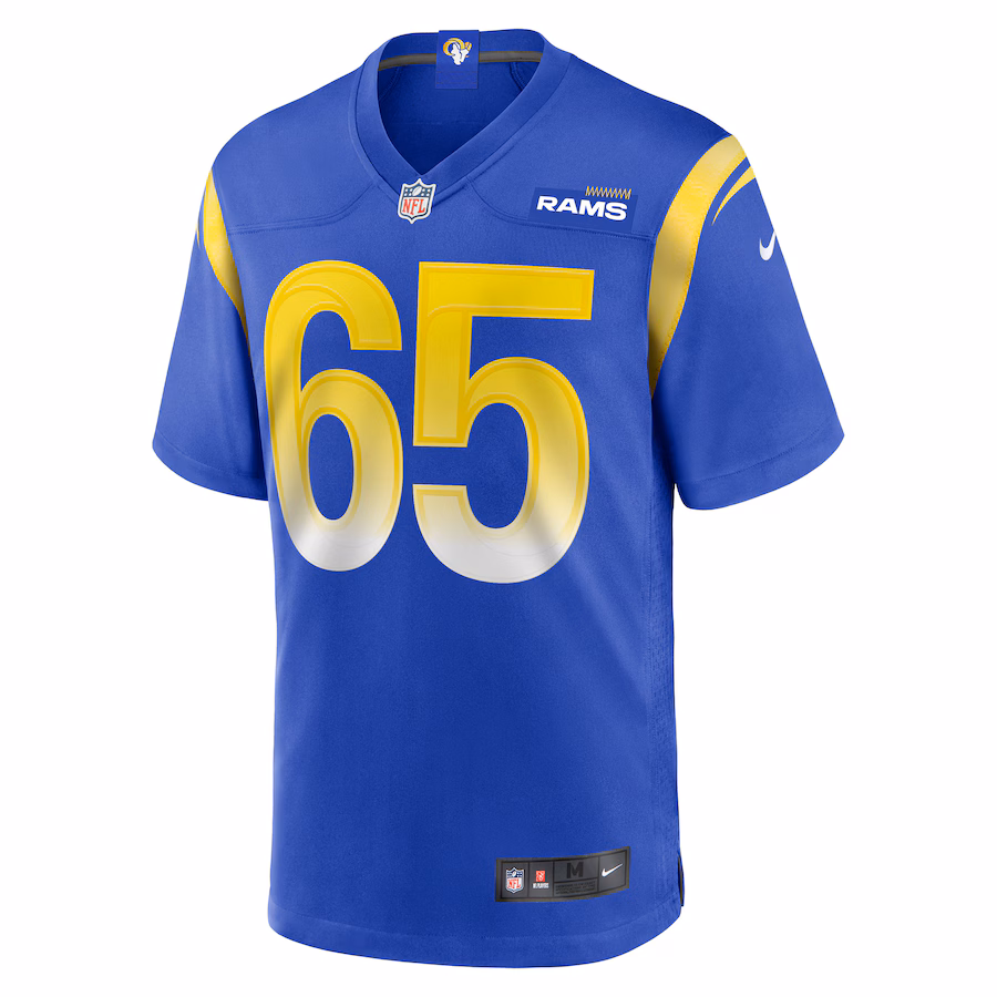 David Olajiga Los Angeles Rams Nike Game Jersey - Royal - PersonalJerseys