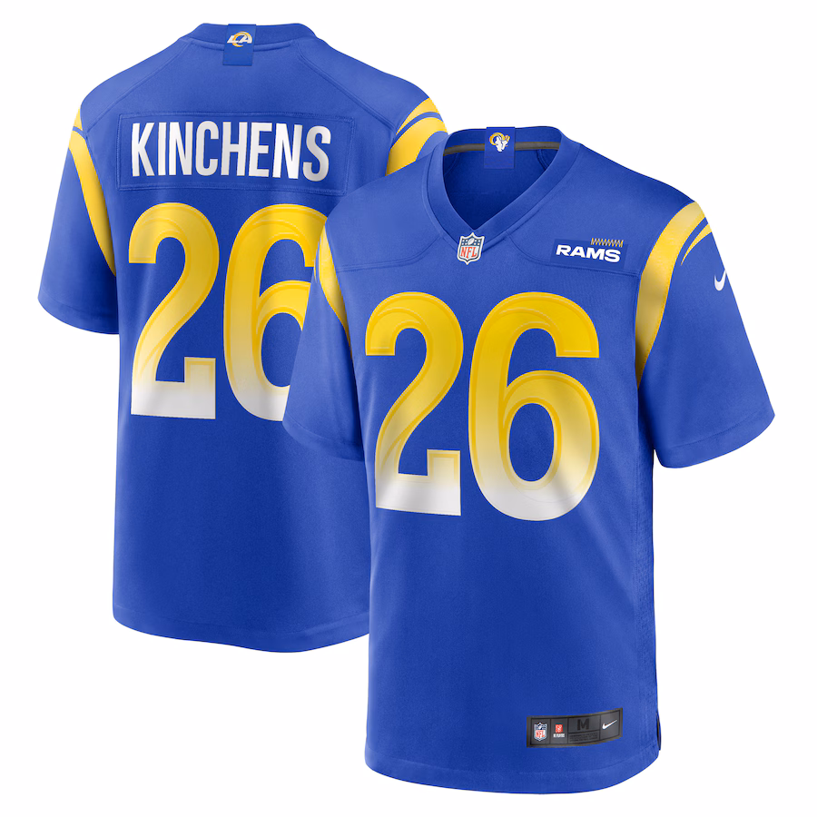 Kamren Kinchens Los Angeles Rams Nike Team Game Jersey - Royal - PersonalJerseys