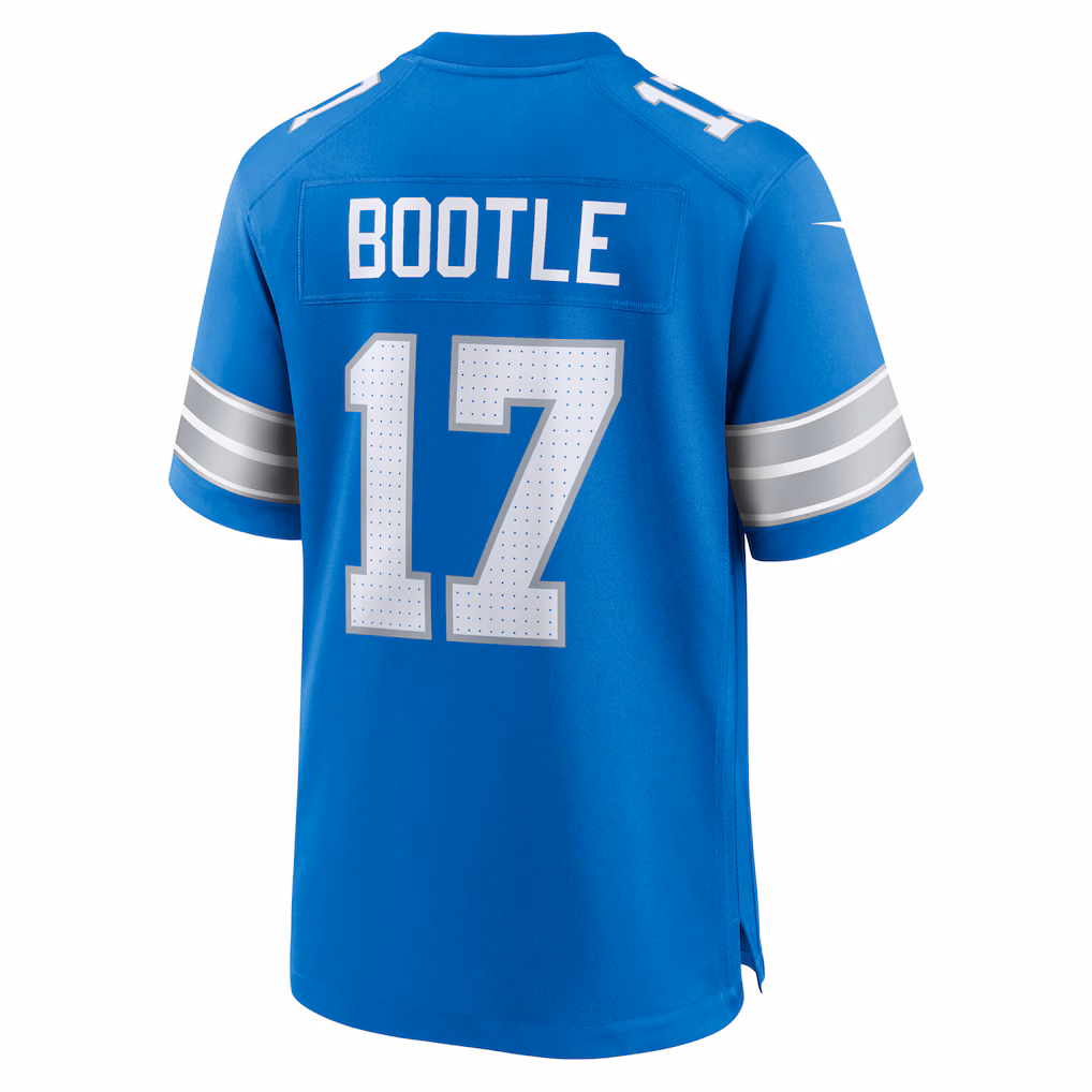 Dicaprio Bootle Detroit Lions Nike Team Game Jersey - Blue - PersonalJerseys