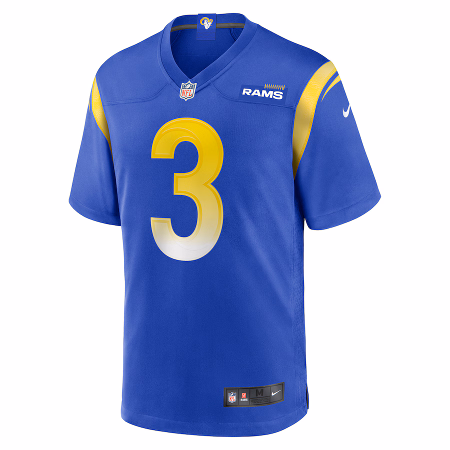 Sam Wiglusz Los Angeles Rams Nike Game Jersey - Royal - PersonalJerseys