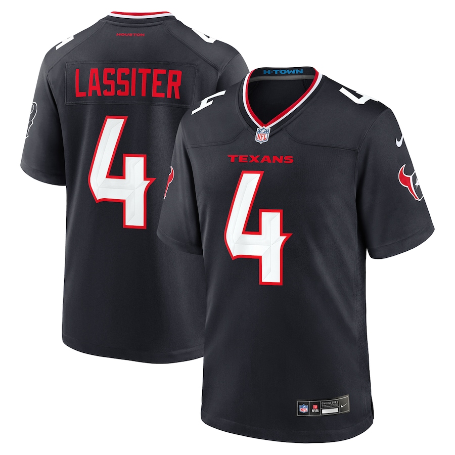Kamari Lassiter Houston Texans Nike Team Game Jersey - Navy - PersonalJerseys