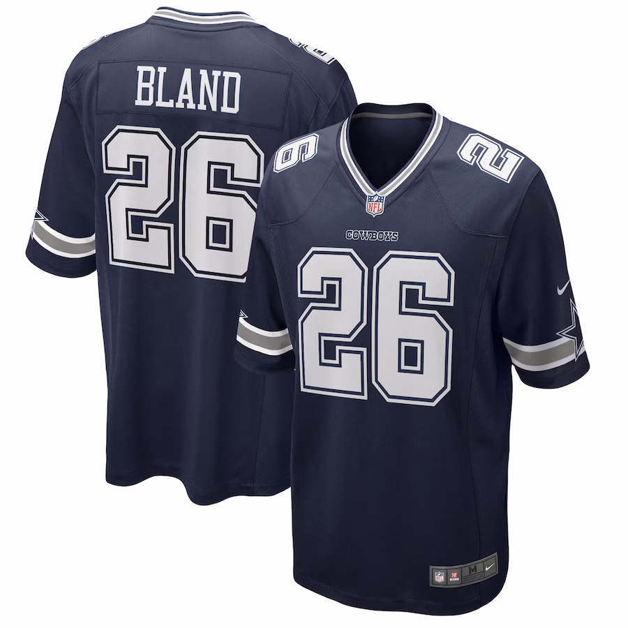 Daron Bland Dallas Cowboys Nike Game Jersey - Navy - PersonalJerseys