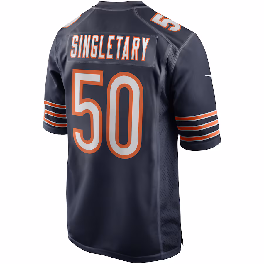 Mike Singletary Chicago Bears Nike Game Retired Player Jersey - Navy - PersonalJerseys