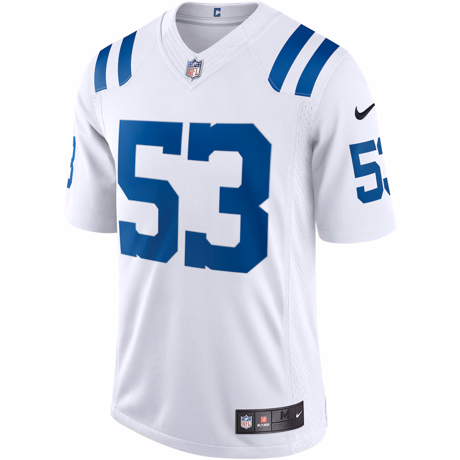 Shaquille Leonard Indianapolis Colts Nike Vapor Limited Jersey - White - PersonalJerseys