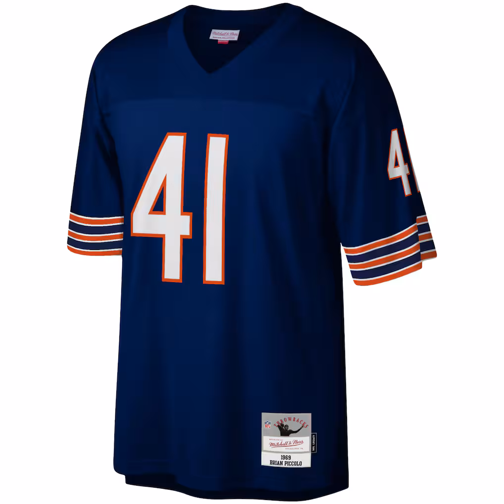 Brian Piccolo Chicago Bears Mitchell & Ness Legacy Replica Jersey - Navy - PersonalJerseys